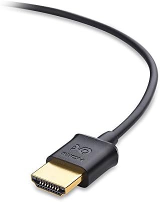 Кабелски Работи 2-Пакет Ултра Тенок HDMI Кабел 6 стапки 4K Оценет Со Етернет