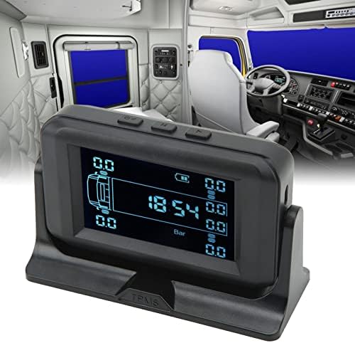 Безжичен монитор за притисок на гумите, 4 режими на аларми Монитор за притисок во гумите IP67 водоотпорен температура на гумите