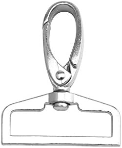 Wuuycoky Silvery 1,5 Внатрешен дијаметар Д прстен Голем маслиново токач јастог спојки вртливите куки за прицврстување на куки од 6