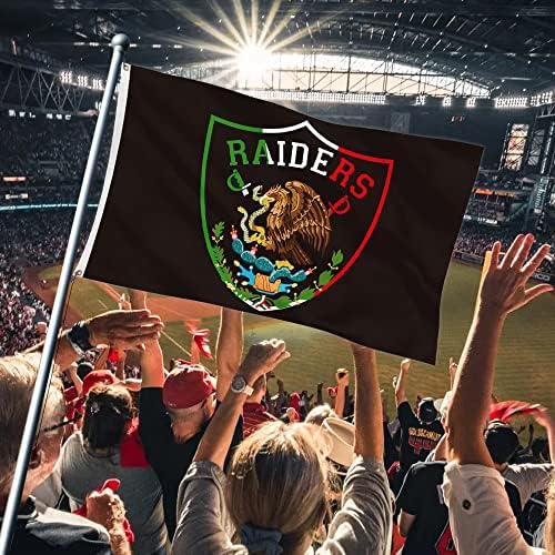 Мексико Индијана Џонс: Крадците Знаме Фудбал Фан Знамиња 3x5ft Отворен Затворен Банер Со Grommets