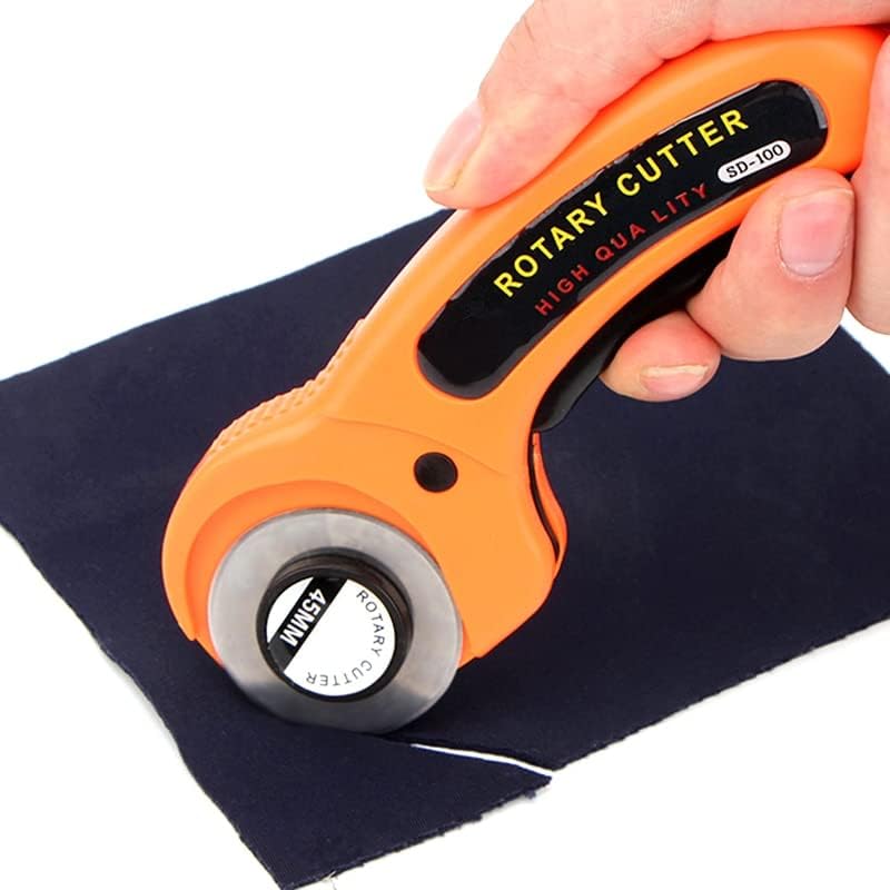 Imzay кожни алатки поставени со шиење крпеница Rluer ротирачки секач за резба со нож A4 алатки за сечење на кожени кожни алатки