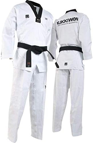 Mooto Corea Taekwondo Kukkiwon BS4 униформа облека црна v-врата униформи ММА воени вештини Judo Karate Gym Academy