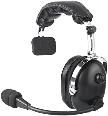 Bandaricomm -единечна страна преку главата двонасочна радио слушалки, тактички радио слушалки со кабел за кабел и притискање да разговараат