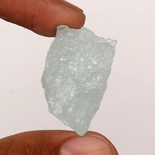 GemHub 64,35 CT природен квалитет аква небо аквамарин заздравување кристал груб лабав кристал за заздравување, правење накит, декорт.