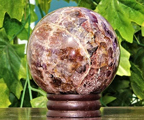 Полиран природен сина аметист кристална кварц камена сфера Чакра заздравување на минерали за суровини топка примерок декоративно градина