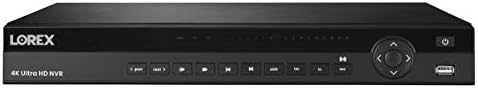 Lorex N882A38B 32 Канал, 16 PoE Порта, 4K 2x4TB IP Ултра HD Про Серија Безбедносен Систем NVR со Lorex Облак Поврзување, Аудио, Повеќе Режими