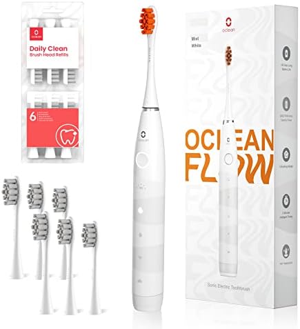 Електрична четка за заби во Олеан W 7 глави на четки, електронска четка за заби за возрасни од 180 дена траење на батеријата, 5