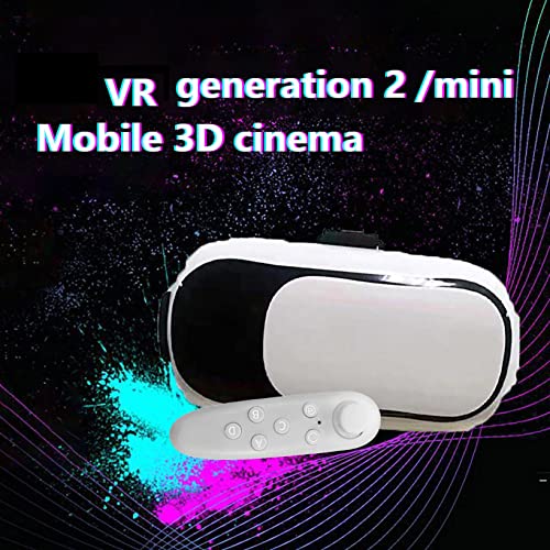 VR 3D очила VR Smart Glates Games Hande Set Безжична Bluetooth врска за Android /iOS /компјутер, за ТВ, филмови и видео игри