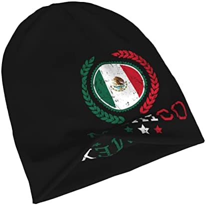 Мексико Знаме Бини Хемо Капа Рак На Главата Плетени Капи Широки Лигави Мексикански Плетени Капи За Жени Мажи