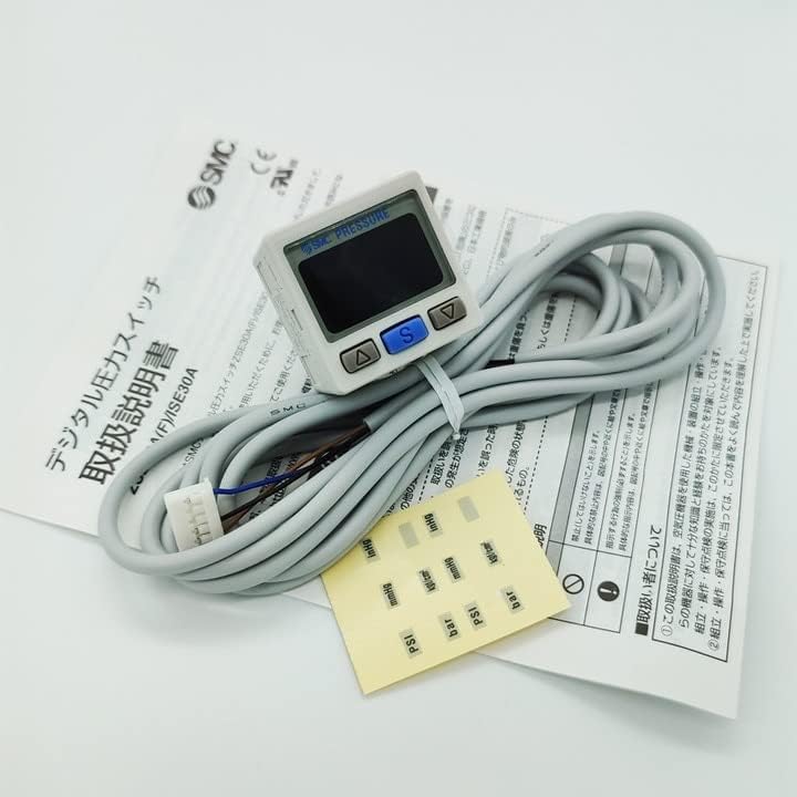 Дигитален прекинувач за мерач на притисок ISE/ZSE30A-01-D-L/B/F/ml Позитивен притисок и барометар за негативен притисок-