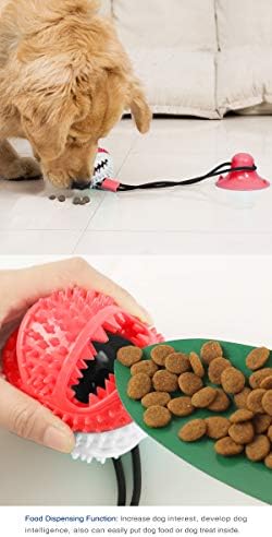 СУГЕБЕТА Куче Џвака Играчки Влечење Воени Играчки За Кучиња За Агресивни Џвакачи Интерактивна Топка За Издавање Храна