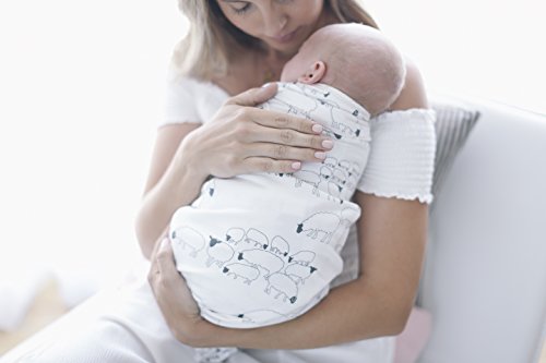Ergономска Обвивка За Повивање На Бебиња за новороденчиња, со Позиционер на Колкот &засилувач; Торбички За Раце, Памук Што