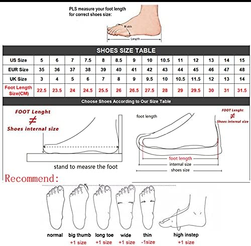 Dreaweet женски модни патики меки патки за одење тениски чевли за мажи Атлетски чевли за трчање спортски лесни удобни, големина 5-15