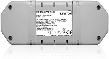 Leviton Oppce-S0 20A CE Power Pack за сензори за зафаќање со модул за монтирање на површината