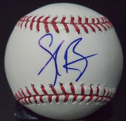 Скот Барнс Кливленд Индијанците потпишаа автограмиран бејзбол на Ромб w/COA