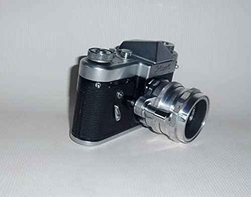 Започнете Ссср Советскиот Сојуз руски 35 мм SLR Филмска камера Со Хелиос-44 Сребрена леќа