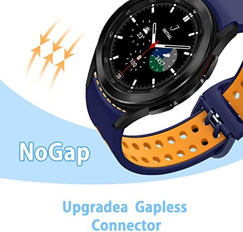 Oanux нема GAP компатибилен со Samsung Galaxy Watch 5 Pro Band 45mm/Galaxy Watch 5 Band/Galaxy Watch 4 Band 40mm 44mm/Galaxy Watch 4 Classic