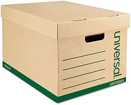 Универзална кутија за складирање на рекорди 28224, буква, 12 x 15 x 10, Kraft