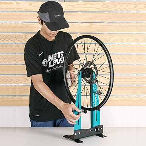 Мимоке велосипедски тркала за тркала за 16 - 29 инчи тркала калибрација штанд за одржување на тркалото за велосипеди [ширина 90мм -155мм]