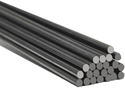 Изненадување 1/8 Електроди на волфрам црна шипка 3,2мм со цериум 2%, WC20 цериум TIG заварување шипки за железен јаглероден челик и не'рѓосувачки