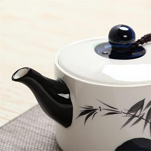 Печката со мастило SDFGH станува рачно насликана кунг фу, мал чајник керамички единечен тенџере чај за домаќинство, поставен рачно изработен