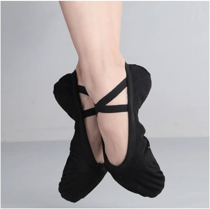 Eodnsofn платно меки единствени балетски чевли женски наставници танцувачки папучи салата јога чевли балет единечни чевли танцувачки чевли