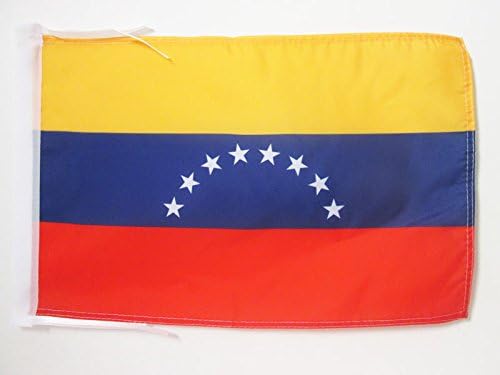 Аз знамето Венецуела 8 starsвезди знаме 18 '' x 12 '' '' '' - Нов Венецуела без раце мали знамиња 30 x 45cm - Банер 18x12 во