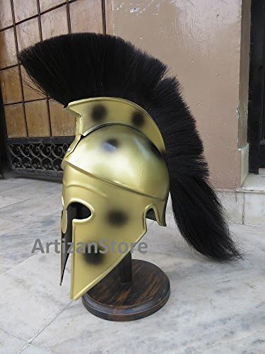 Наутикалмарт грчки Коринтски Шлем Со Црн Пердув