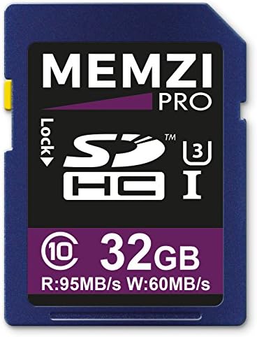 MEMZI PRO 32gb Sdhc Мемориска Картичка За Никон Coolpix A900, A300, A100, A130, AW120, AW120s Дигитални Камери - Висока Брзина Класа 10 UHS-I