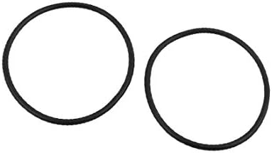X-gree 20pcs 44mm x 1,9мм гума O-прстени nbr отпорни на топлина запечатување прстен Громи црно (20 парчиња 44мм x 1,9мм О-прстени