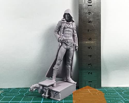 Etriye 75mm 1/24 смола модел на ликови Sci-Fi Assassinate Warrior Diecast Model Miniature Kit /YQ961