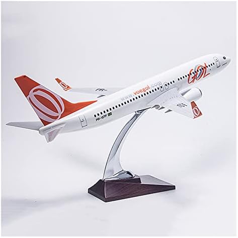 Модели на авиони 1: 100 одговараат за PR-GTF Boeing 737 Gol Embraer Voegol Минијатурен модел со смола со смола играчки играчки