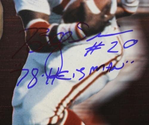Оклахома наскоро Хајсман потпиша 16х20 фотографија Овенс Симс Вајт ЈСА 36424 - Фотографии за автограми на колеџ
