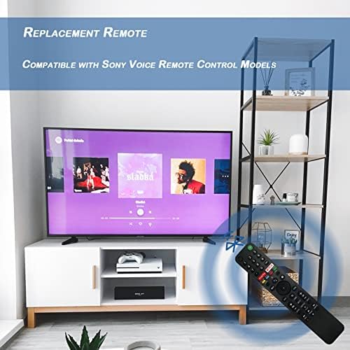 RMF-TX500U Далечинска замена на гласовноста за Sony TV, замена за далечински управувач за LCD LED телевизор, замена за далечински