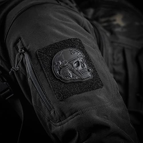 М -так морални закрпи 3Д ПВЦ - Тактички оператор на череп воени прицврстувачи на кука