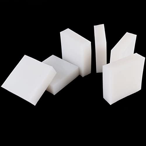 1 парчиња бел квадрат силиконски гумен лист, звучно изолација од силиконски гумен тампон подлога за апсорбирање на шок, висока еластична