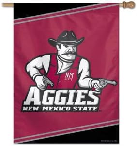 Wincraft New Mexico State Aggies 27x37 вертикално знаме