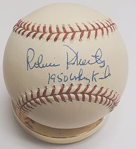 Автограм на Робин Робертс „1950 година Виз Детс“ Официјален бејзбол на Националната лига