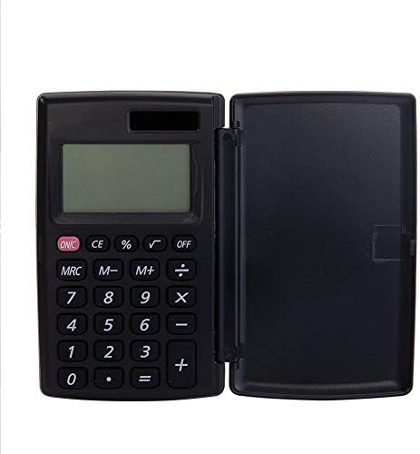 Преносен калкулатор за преносни калкулатор на депила Мал 8-цифрен капакот на батеријата соларни двојни калкулатори за напојување